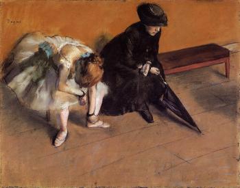 Edgar Degas : Waiting